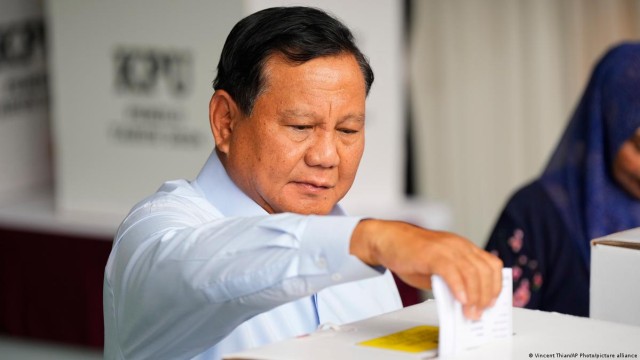 Former Army General Prabowo Subianto Claims Victory in Indonesia's Presidential Election